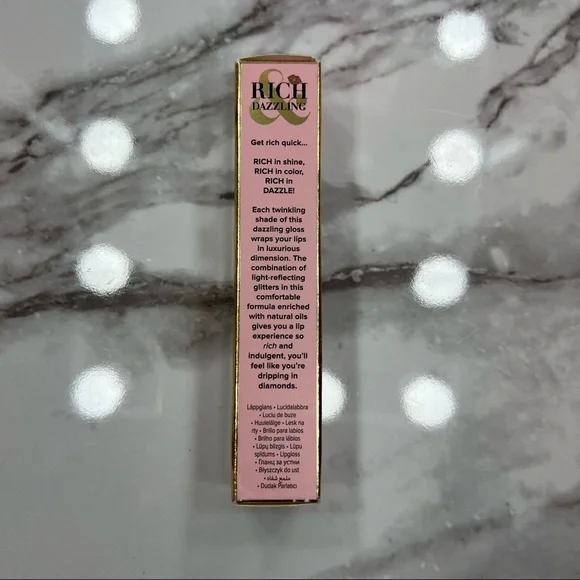 Too Faced Rich & Dazzling High Shine Sparkling Lipgloss Net Worth - Picture 8 of 9